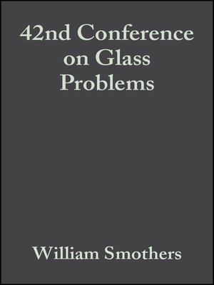 cover image of 42nd Conference on Glass Problems